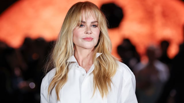 PARIS, FRANCE - OCTOBER 06: (EDITORIAL USE ONLY - For Non-Editorial use please seek approval from Fashion House) Nicole Kidman attends the Chanel Womenswear Spring/Summer 2026 show as part of Paris Fashion Week on October 06, 2025 in Paris, France. (Photo by Stephane Cardinale - Corbis/Corbis via Getty Images)