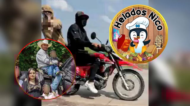 El dueño de Helados Don Nico transmitía en vivo un video en el que denunciaba los baches de su ciudad cuando fue atacado por dos jóvenes armados en una motocicleta. | Captura de video y Facebook Helados Nico