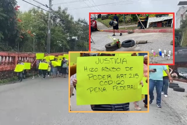 Tres policías involucrados fueron puestos a disposición de la Fiscalía General del Estado (FGE) para rendir su declaración. | Crédito: captura en X