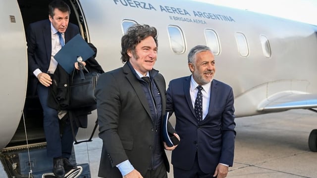 El presidente Javier Milei y el gobernador Alfredo Cornejo recorrerán el centro mendocino como parte de la campaña presidencial. Foto: Gobierno de Mendoza
