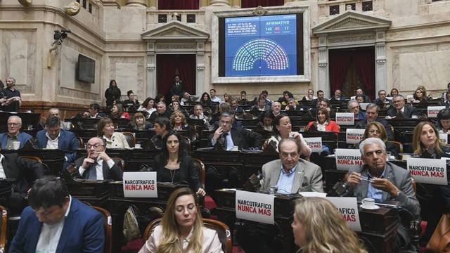 La situación judicial de José Luis Espert atravesó el clima de toda la sesión.