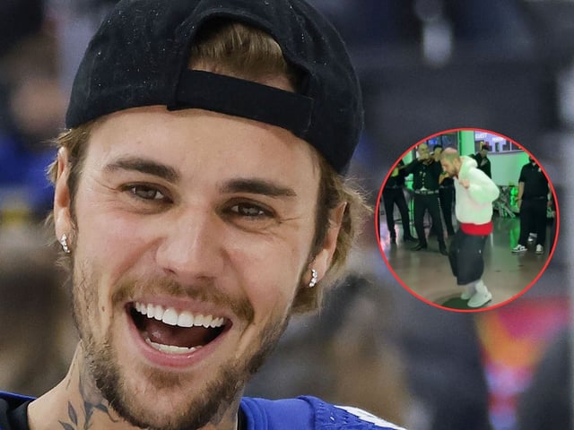 Justin Bieber se posicionó como tendencia por su baile al escuchar música regional mexicana. (Crédito: Bruce Bennett / Getty Images / @estilodf / TikTok)