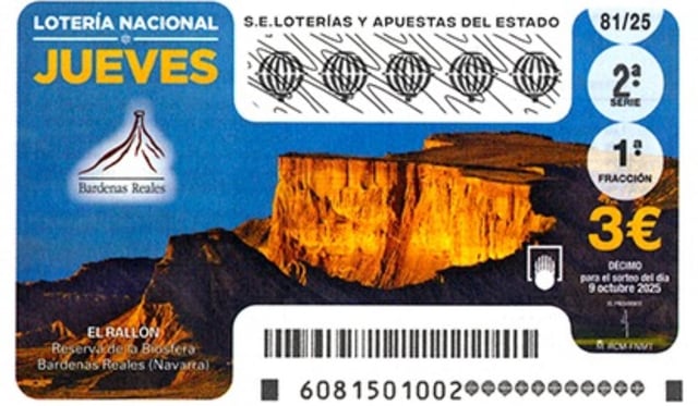Revisa los resultados del sorteo EN DIRECTO de la Lotería Nacional de España del jueves 9 de octubre de 2025 | Foto: Loterías y Apuestas del Estado.