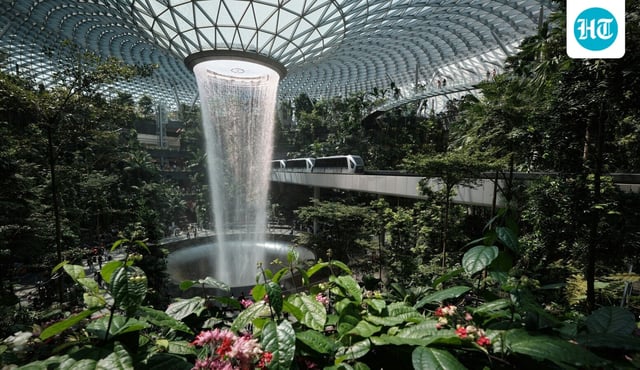A couple sparked a debate by sleeping at Singapore's Jewel Changi airport (Representational image)