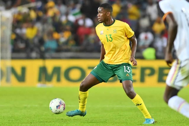 Sphephelo Sithole's last appearance for Bafana Bafana was against South Sudan in September 2024. Picture: Alche Greeff/Gallo Images