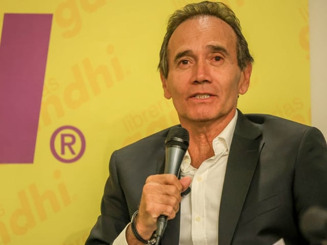 Fernando Quirarte presentó su libro ¡Bendito futbol! (Pavel Jurado)