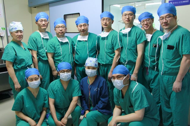 Doctors at the First Affiliated Hospital of Anhul Medical University in China transplanted a liver from a pig into a 71-year-old man in May 2024.