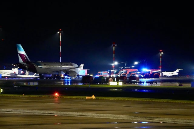 Das Flugzeug von Eurowings musste kurz nach Start wieder am Hamburger Flughafen landen.