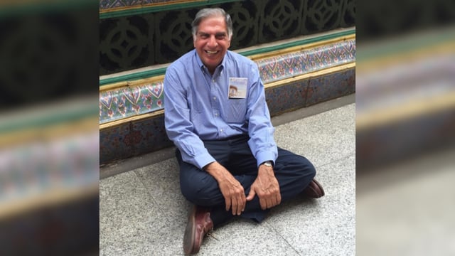 Remembering Ratan Tata on his death anniversary. Image Source: Ratan Tata/ Instagram