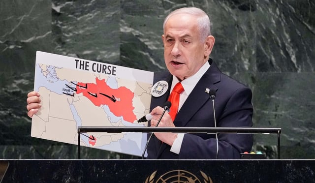 El primer ministro israelí, Benjamín Netanyahu.