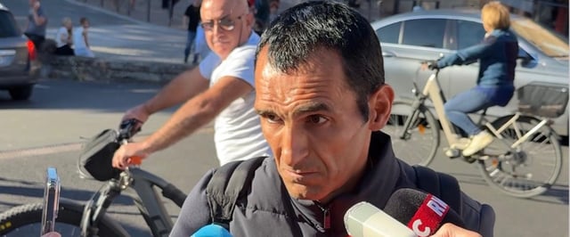Marco, l’ex codétenu de Cédric Jubillar, à la sortie de son témoignage à la cour d’assises.