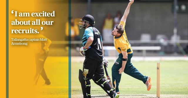 Tallangatta captain and co-coach Matt Armstrong is ready for another season. File picture