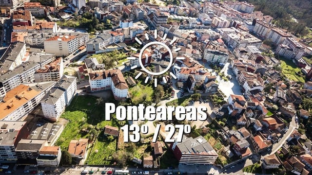 El tiempo en Ponteareas: previsión meteorológica para hoy, jueves 9 de octubre