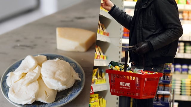 Ein Mozzarella, der bei Rewe verkauft wurde, ist mit Listerien kontaminiert.