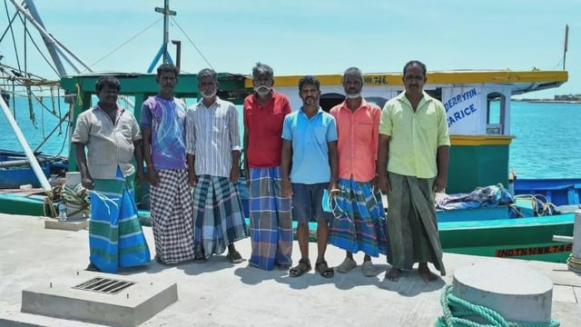 Sri Lankan Navy arrests 47 Indian fishermen
