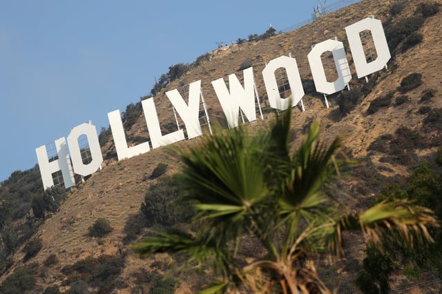 The Hollywood sign is seen in Hollywood, Los Angeles, California, U.S. October 19, 2017. REUTERS/Lucy Nicholson