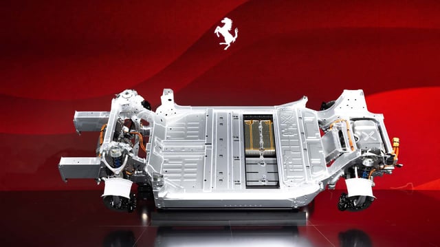 Ferrari Elettrica: Erste technische Details zum Strom-Sportler: Technik