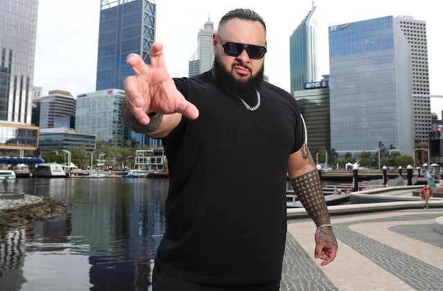 Australia’s WWE superstar Bronson Reed is in Perth for Crown Jewel at RAC Arena.