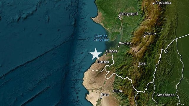 El sismo fue sentido a las 5:05 a.m.