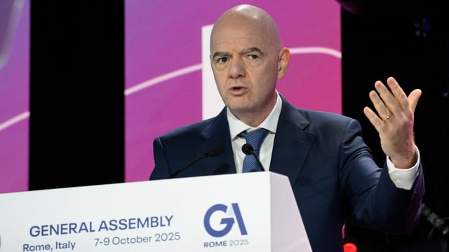 Infantino says talks are under way about changing the make-up of the traditional football calendar