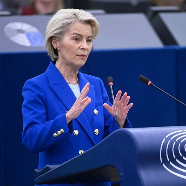EU-Kommissionspräsidentin Ursula von der Leyen