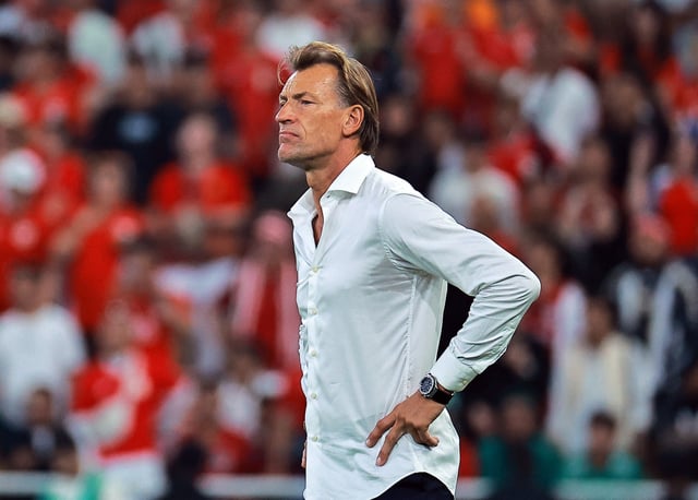 Soccer Football - FIFA World Cup - AFC Qualifiers - Group B - Indonesia v Saudi Arabia - King Abdullah Sports City, Jeddah, Saudi Arabia - October 8, 2025 Saudi Arabia coach Herve Renard REUTERS/Stringer