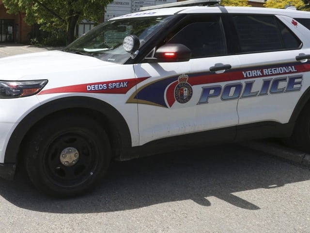 A York Regional Police vehicle is pictured May 24, 2023.