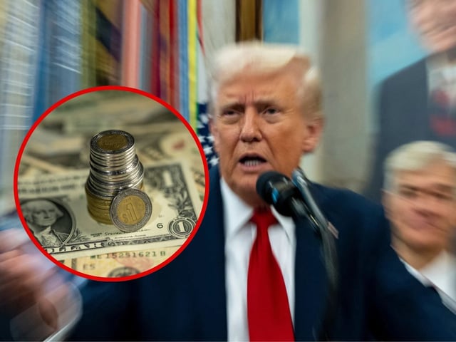 Dólar vs Peso mexicano: ¿En cuánto cotiza el tipo de cambio hoy? Crédito: AP/Canva