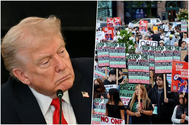 Donald Trump ordenó el envío de más tropas a la ciudad de Chicago.