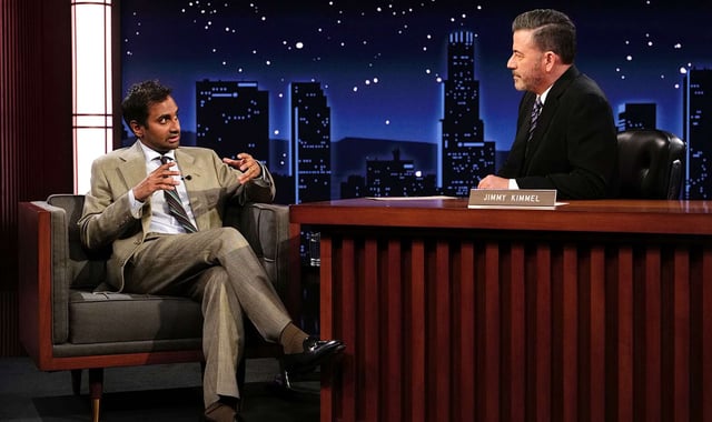 Aziz Ansari Jimmy Kimmel