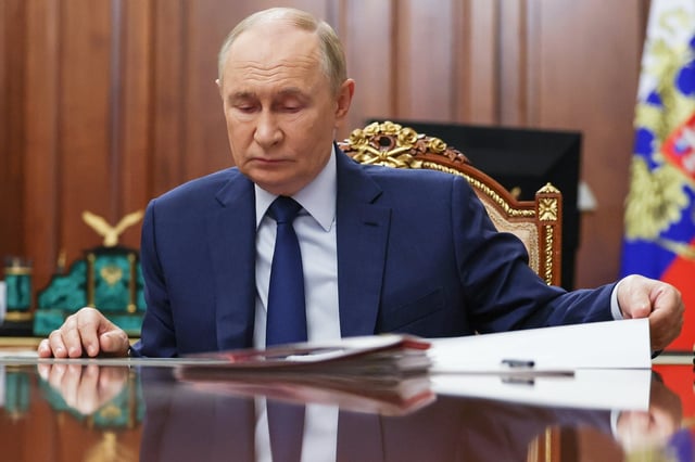 El presidente de Rusia, Vladimir Putin