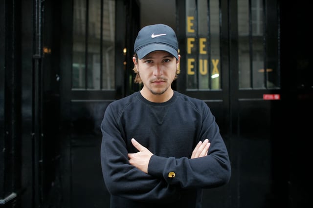 Le rappeur Nekfeu, à Paris, le 7 juillet 2015.