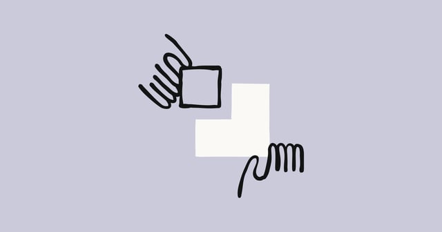 Hand with code brackets and programming symbols on technical background