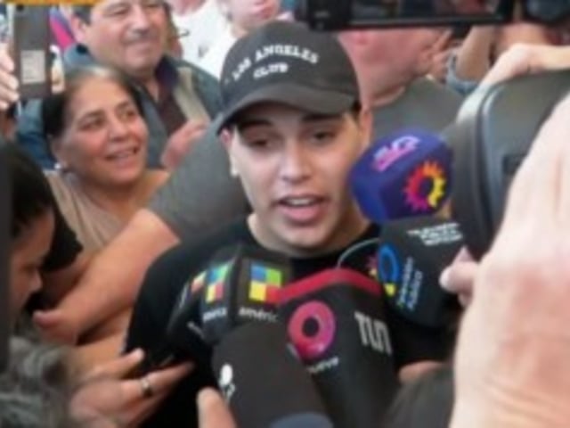 Thiago Medina recibió el alta médico y salió caminando del hospital: sus primeras declaraciones.