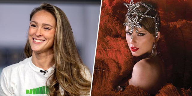 Kylie Kelce, Taylor Swift