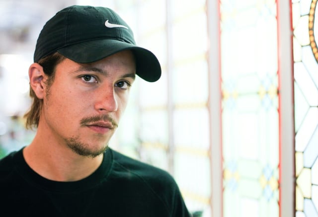Le rappeur Nekfeu, de son vrai nom Ken Samaras, le 7 juillet 2015 à Paris
