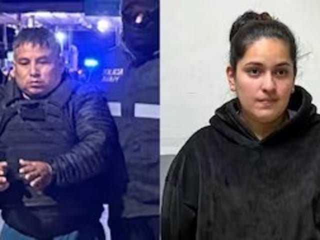 Florencia Ibañez. Las cámaras los captaron en el auto que habría servido de apoyo a los narcos