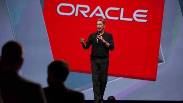 Larry Ellison, the chief technology officer of Oracle