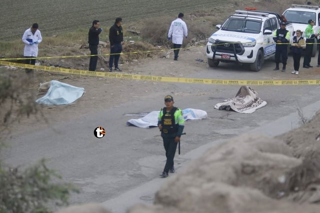 Identifican a tres jóvenes acribillados en San Martín de Porres