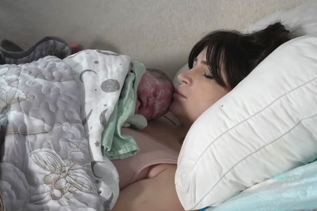 La streamer Fandy dio a luz a su segunda hija en una transmisión en vivo