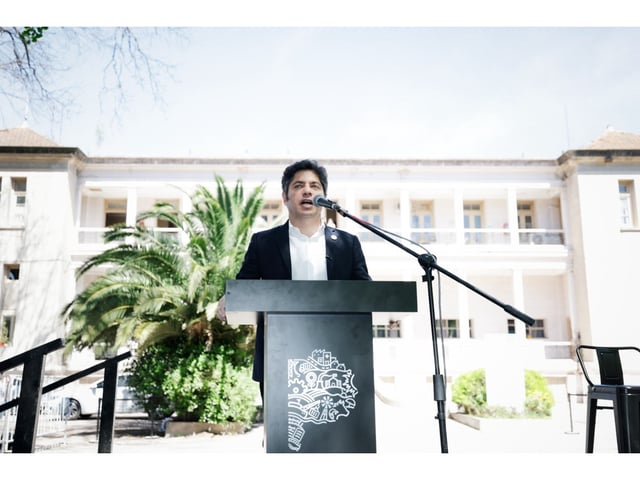 Kicillof: “A los desafíos que ya estaba enfrentando nuestra sociedad, se sumaron todos los problemas que genera la deserción y la ausencia de un Gobierno nacional".
