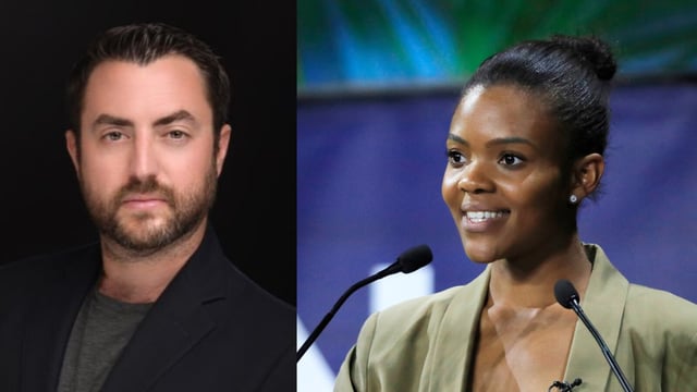 Josh Hammer (L) and Candace Owens (R).