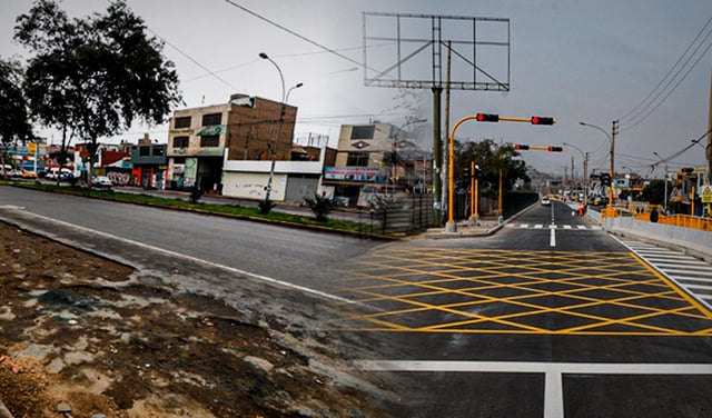 Tras un año de obras, habilitan concurrida avenida que conecta Lima Norte: inversión alcanza los S/100 millones