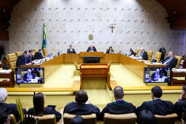 Brasilia DF 01/10/2025 POLITICA Ministro presidente do STF Edson Fachin preside sua primeira sessão plenária do STF - Foto: Gustavo Moreno/STF