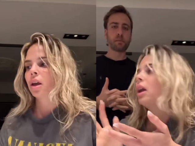 Vecino lanza fierro e insulta a influencer con mensajes de odio antisemita
