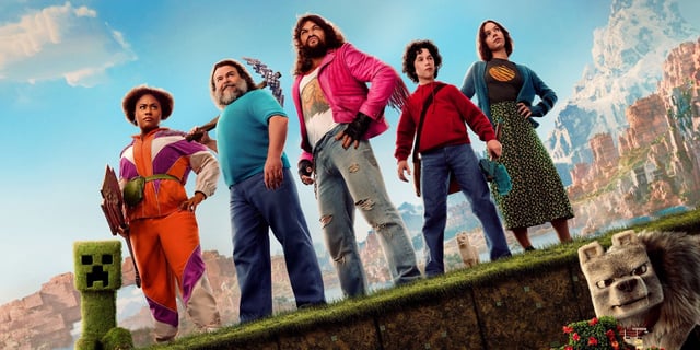 Jack Black stars in A Minecraft Movie