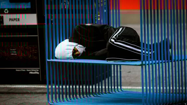 Labour has promised extra cash to support people sleeping rough over the winter. Image: Jon Tyson/ Unsplash