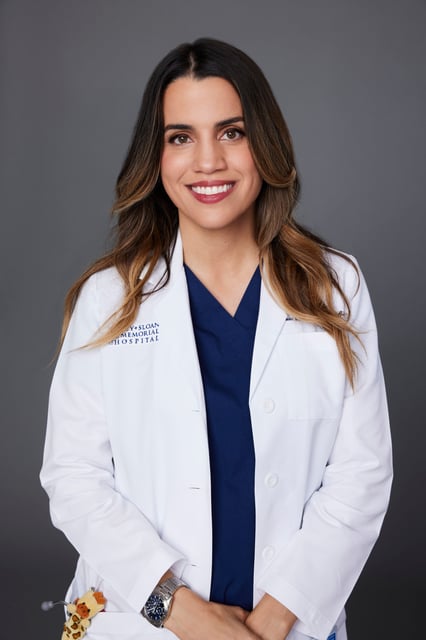 Natalie Morales as Monica Beltran on ABC's "Grey's Anatomy."