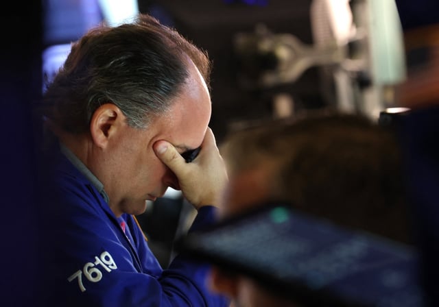 On the floor of the New York Stock Exchange, enthusiasm has been curbed.