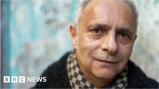 Hanif Kureishi pictured before his accident
